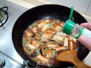 海鲜肉酱烩豆腐的做法步骤：4