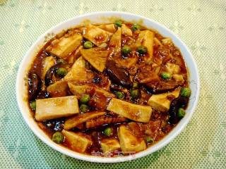 海鲜肉酱烩豆腐的做法步骤：6