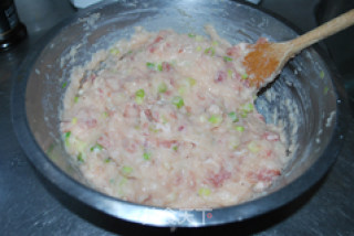 烤鸡肉糕的做法步骤：9