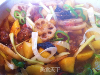 蔬菜开会的做法步骤：7