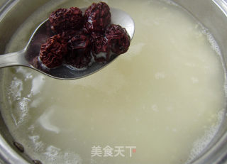 健康早餐----红毛丹糯米莲子粥的做法步骤：6