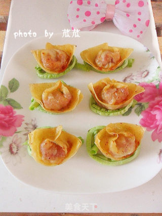 【中秋菜谱】如意元宝馄饨的做法步骤：11