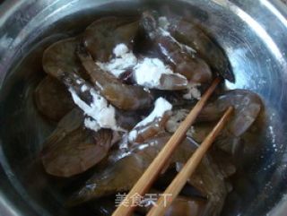 香辣黄金虾的做法步骤：3