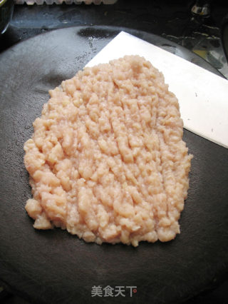 鸡茸南瓜丸子---团团圆圆过中秋的做法步骤：5
