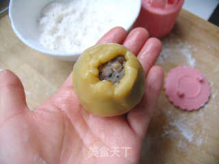 第二次试做月饼——广式五仁月饼（附超详细的图解五仁制作过程）的做法步骤：16