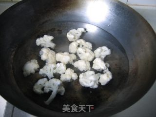 辣椒油拌双花的做法步骤：3