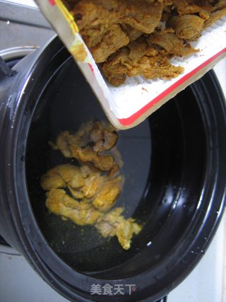 咖喱土豆牛肉汤的做法步骤：3