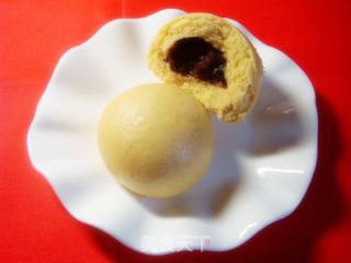 小米面豆沙包的做法步骤：7