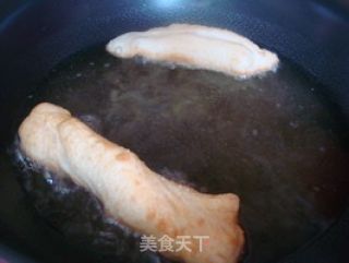 假日午餐——自制健康油条的做法步骤：8
