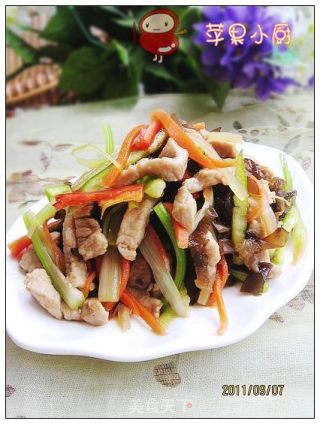 什锦拌肉丝的做法步骤：9