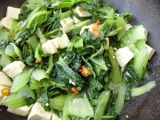家常菜----白菜炖豆腐的做法步骤：7