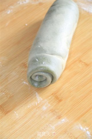 抹茶椰蓉小小酥的做法步骤：3