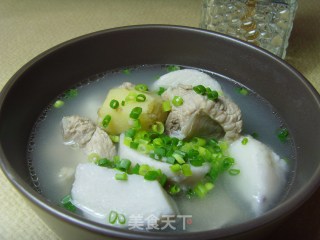芋頭子排湯的做法步骤：6