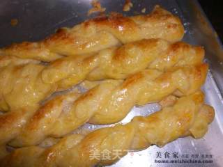 面包物语@@粗糖芝士辫子面包的做法步骤：10