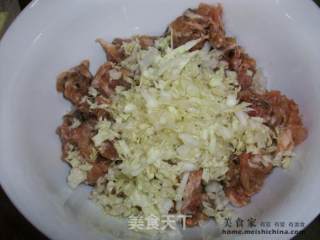 猪肉大白菜包子的做法步骤：6