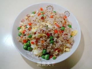 香喷喷美味儿“XO酱蛋炒饭”的做法步骤：7