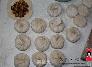 健康胡萝卜素馅包子的做法步骤：7