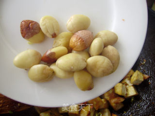 家常菜----银杏烧豆腐的做法步骤：7