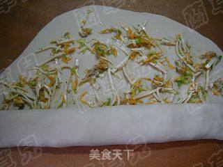 千张萝卜丝馅饼的做法步骤：7
