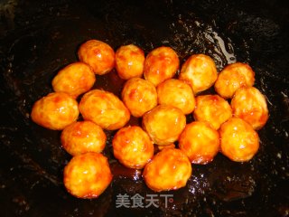 茄汁鹌鹑蛋的做法步骤：8
