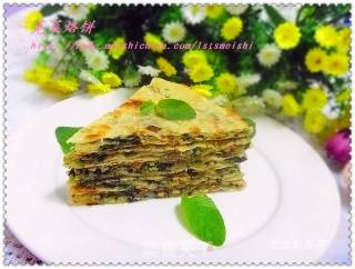 【简单制作的花样饼大全】苋菜鸡肉烙饼的做法步骤：17