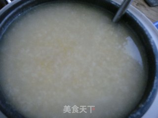 玉米渣糯米粥的做法步骤：5