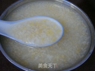 玉米渣糯米粥的做法步骤：6