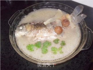 清润滋阴 玉竹无花果煲鲫鱼的做法步骤：8