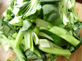 家常菜----香菇烧油菜的做法步骤：1