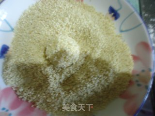 芝麻倭瓜球的做法步骤：13