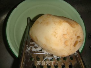 香煎藕饼的做法步骤：2