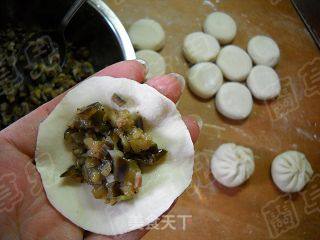 腊味茄肉生煎包的做法步骤：12