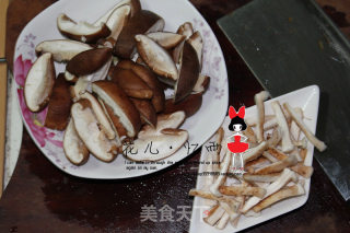 清炒香菇白菜的做法步骤：4
