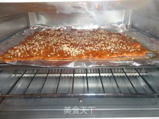 自制美味零食猪肉脯的做法步骤：6