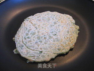 健康无油蔬菜煎饼的做法步骤：7