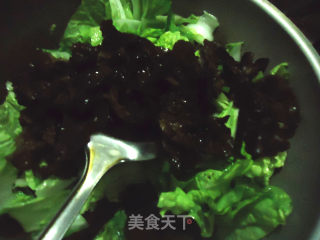 木耳白菜的做法步骤：6