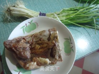 香葱猪头肉的做法步骤：1