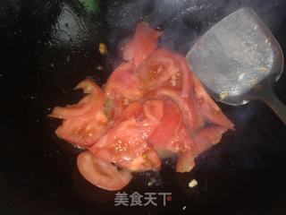 番茄鸡蛋捞烩面的做法步骤：3