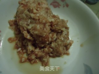 肉末丝瓜皮的做法步骤：2
