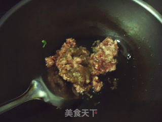 肉末丝瓜皮的做法步骤：3