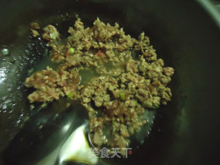 肉末丝瓜皮的做法步骤：4