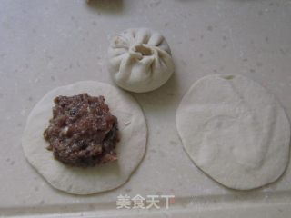 山珍肉糜包子的做法步骤：10