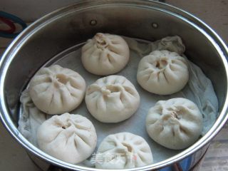 山珍肉糜包子的做法步骤：11