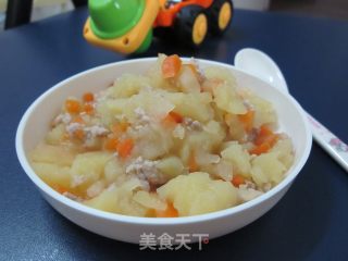 宝宝辅食——肉末土豆茸的做法步骤：8