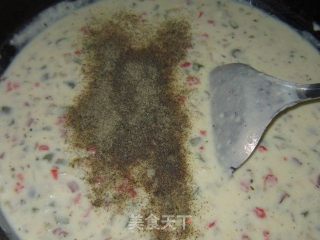 培根菌菇奶油白酱意面的做法步骤：16