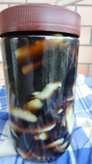配粥小菜-----糖醋仔姜的做法步骤：9