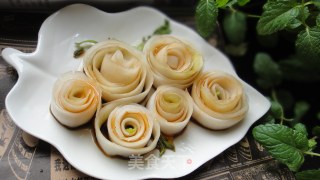 红油萝卜皮的做法步骤：7
