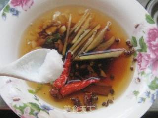 炝青虾（醉虾）的做法步骤：4