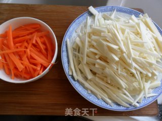 炒三丝的做法步骤：3
