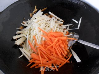 炒三丝的做法步骤：6